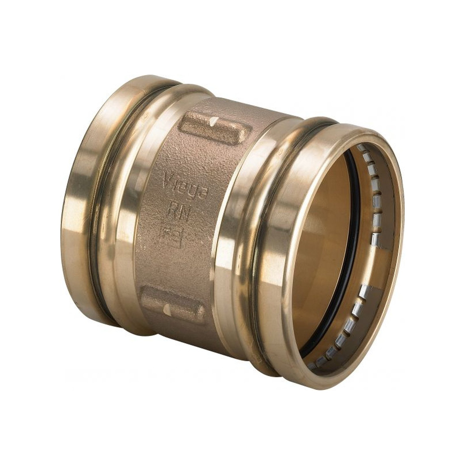 Viega Sanpress XL Schiebemuffe 108mm Rotguss SC-Contur 353339