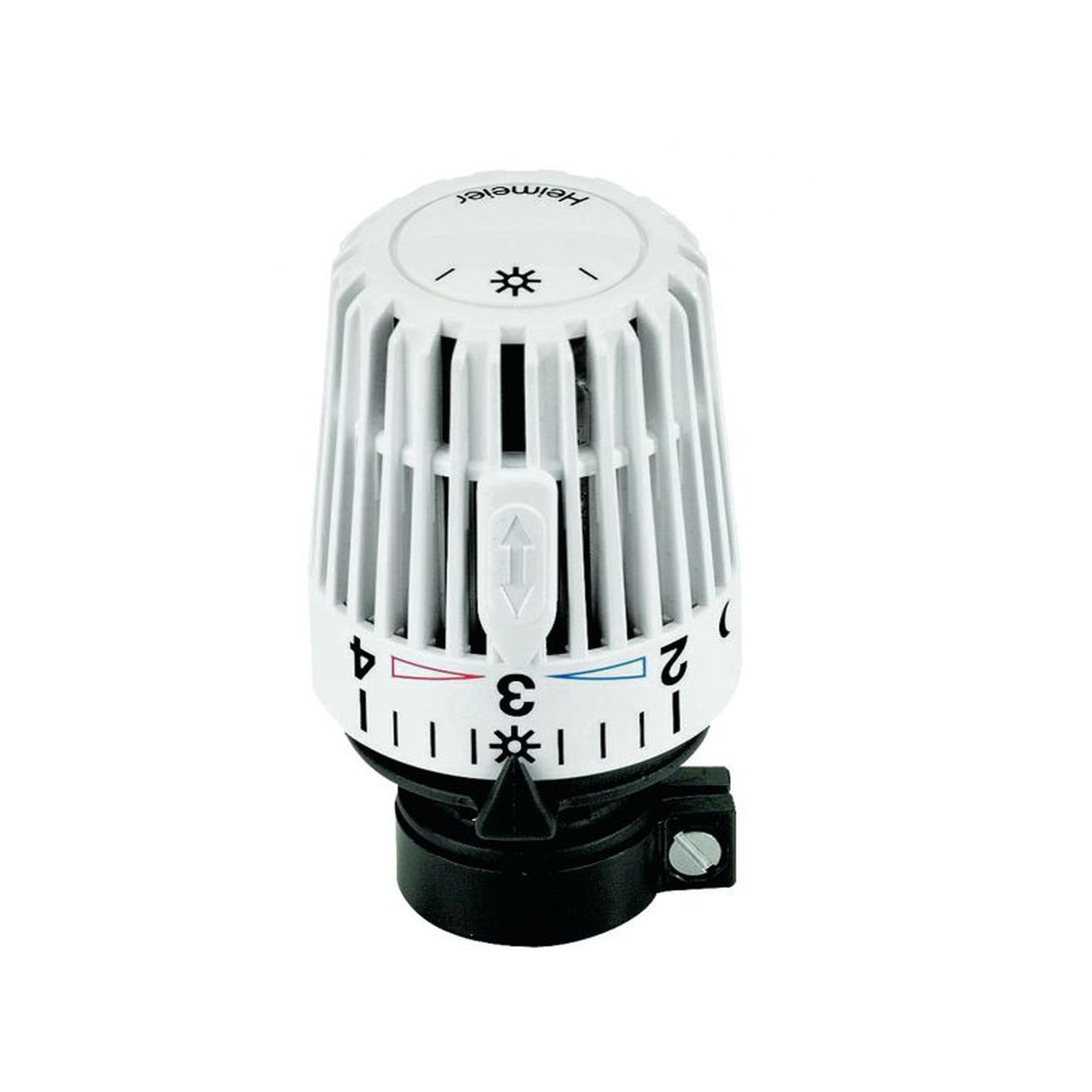 Heimeier Thermostatkopf K Direktanschluss Danfoss RAVL flüssigkeitsgefüllt weiß 9700-24.500