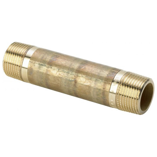 Viega Rotguss-Langnippel 3530 3-4 Zoll 140mm DVGW Gewindefitting 318413