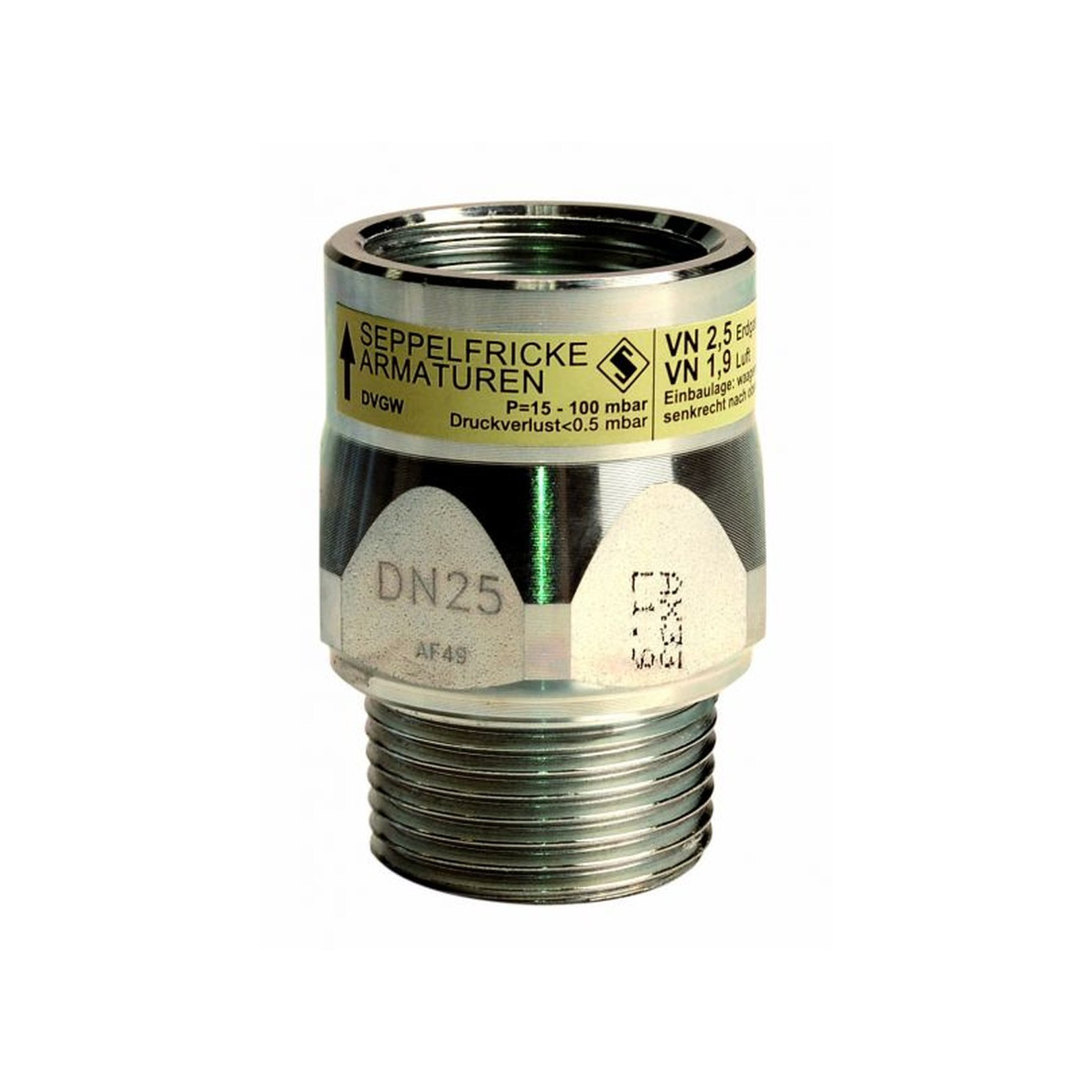 Aalberts Gasströmungswächter Typ K 5443100.10 DN32 10m3h AG IG HAN 0214827