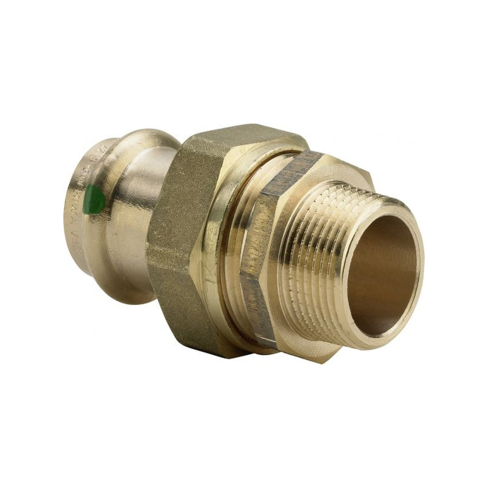 Viega Pressfitting Sanpress 2265 Verschraubung 22mm x 1/2 Zoll AG Siliziumbronze SC-Contur 142674