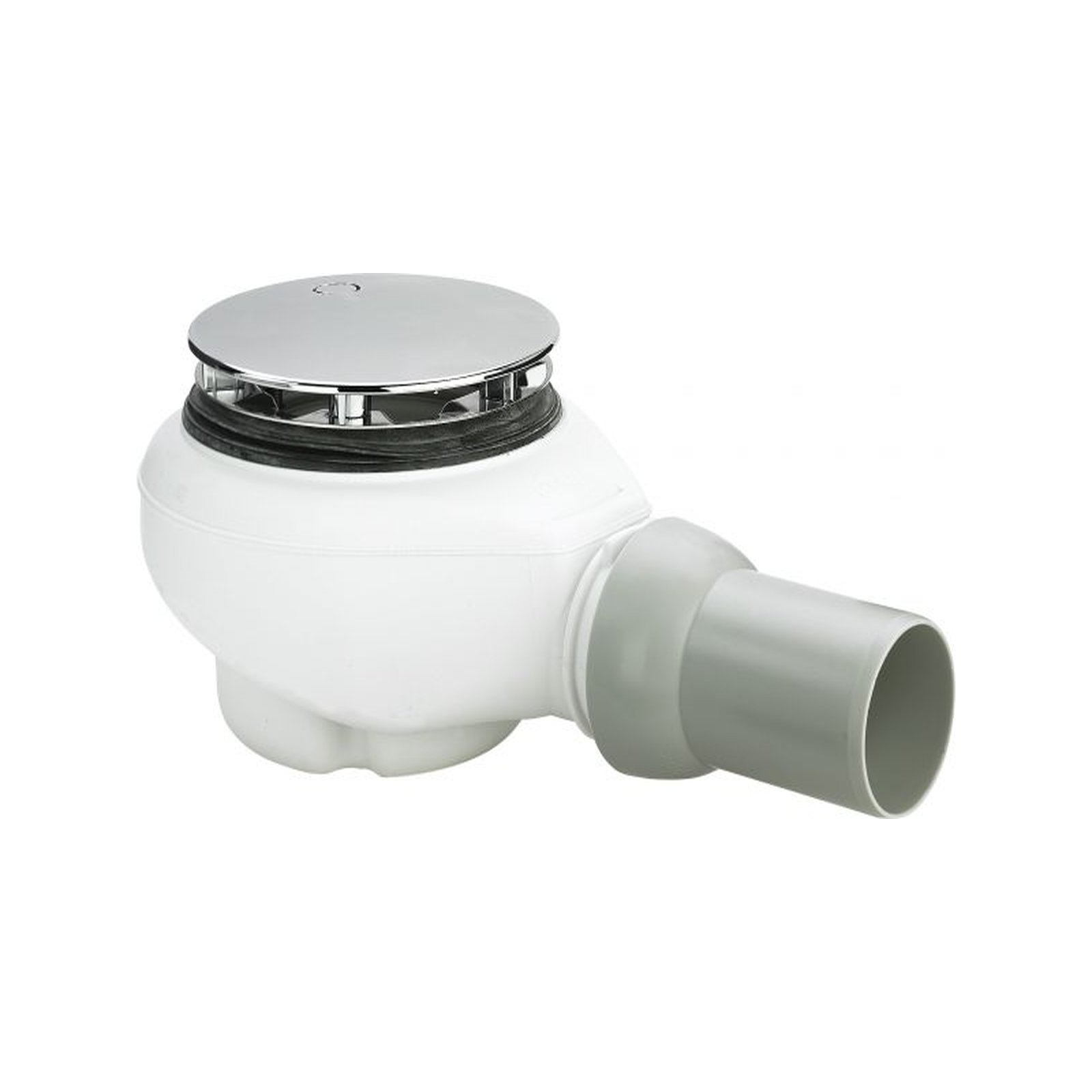 Viega Duschwannenablauf Temoplex 6960 verchromt DN50 90 mm Ablaufloch Geruchsverschluss Hersteller-Artikelnummer 578916