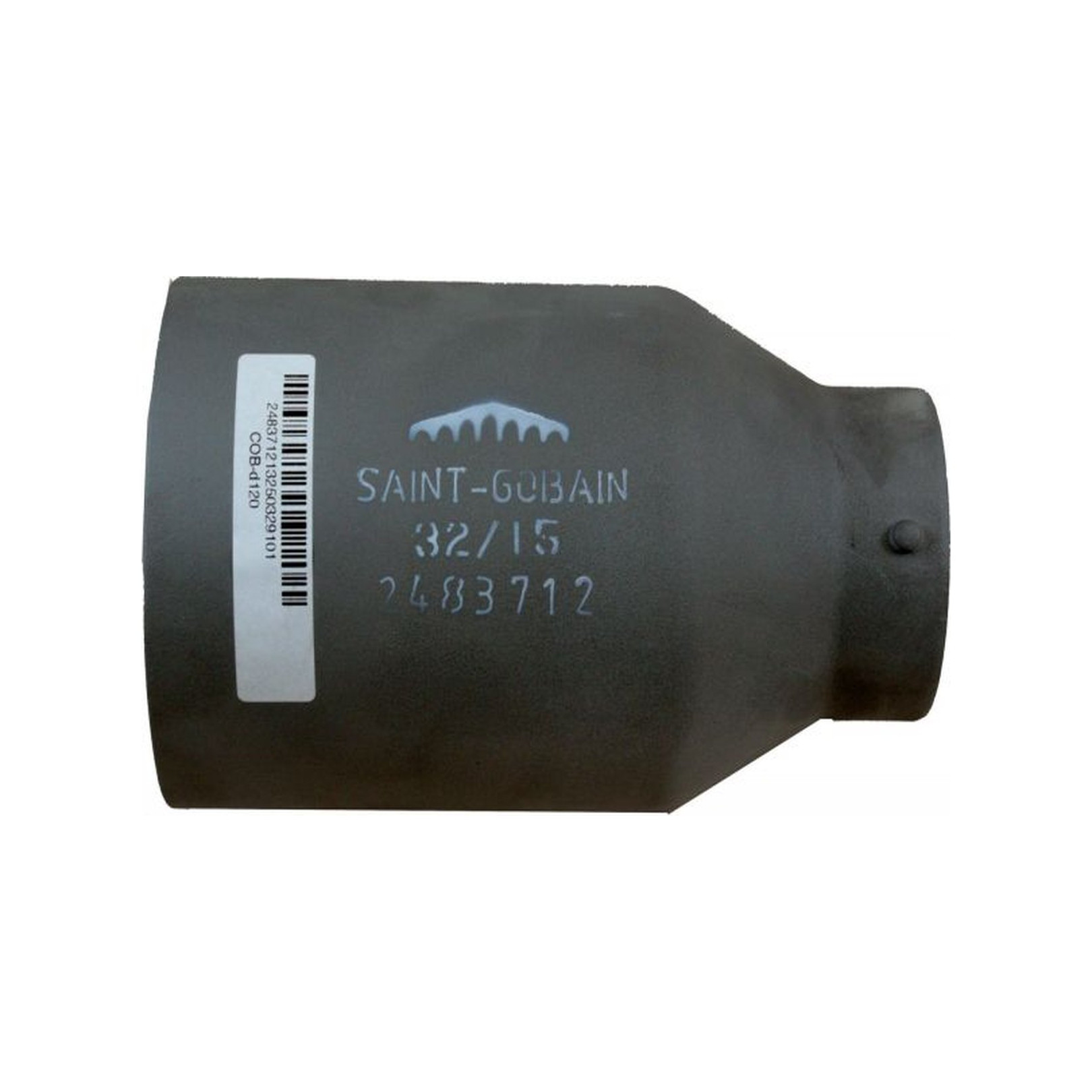 WOLF Flammrohr COB-40 120mm Keramik Ersatzteil Heizkessel 248371299