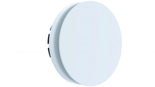 Zehnder Abluft-Tellerventil ComfoValve Luna E DN125 weiss Filter Kunststoff D170mm 705613127