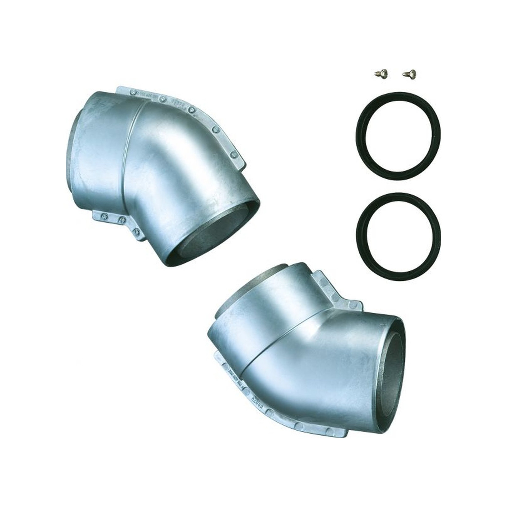 Bosch Luft Abgasbogen AZ 201 45 Grad Doppelrohrbogen 80 110 mm 2 Stück 7719001142