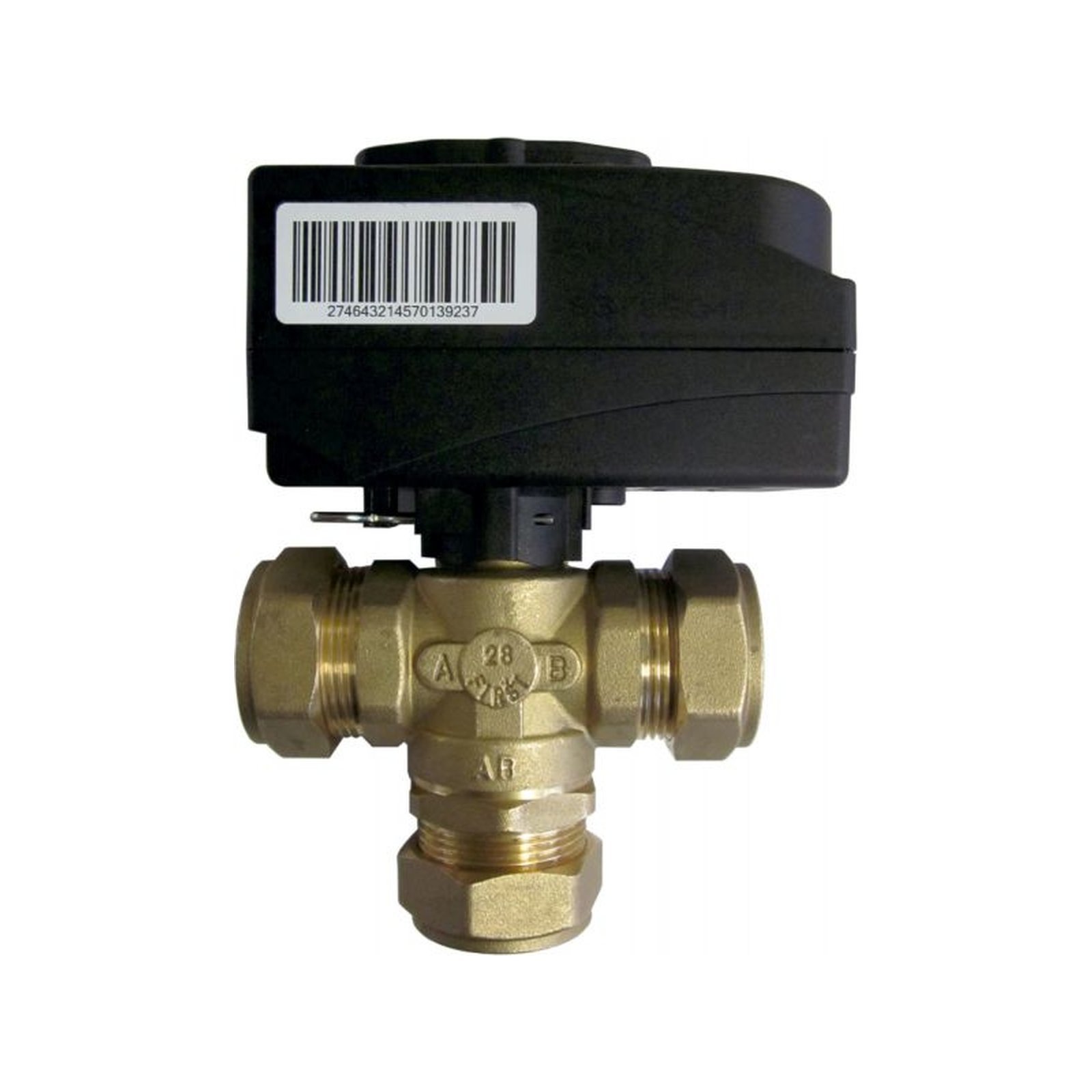 Wolf 3-Wege-Ventil Motor komplett BWS-1 CPM-1 Klemmringe 9146799