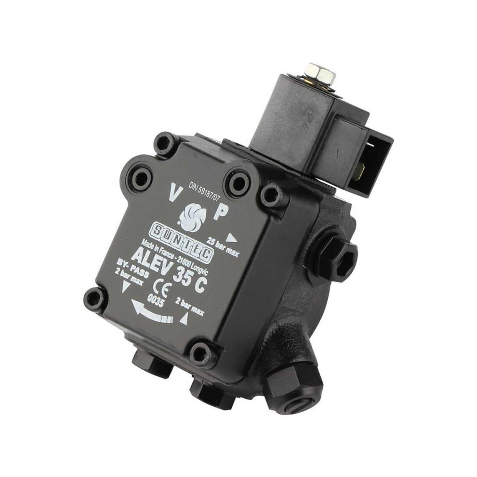 Buderus Ölpumpe Suntec ALEV 35C Heizölpumpe linksdrehend 40 kg/h 32 mm Nabe 8718578019