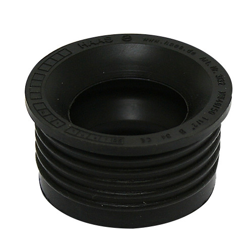 O. Haas Siphon Gummi-Manschette DN 40/50 35x54x35 mm EPDM HT-Muffe 3132
