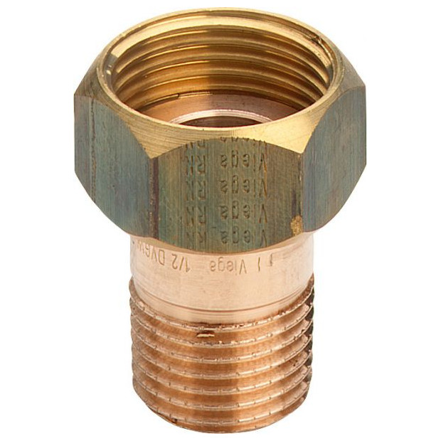 Viega Rotguss Verschraubung 3335 2 Zoll Aussengewinde flachdichtend DVGW 319632