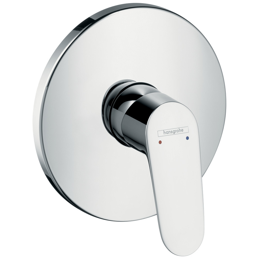 Brausenmischer Unterputz Focus Fertigset chrom