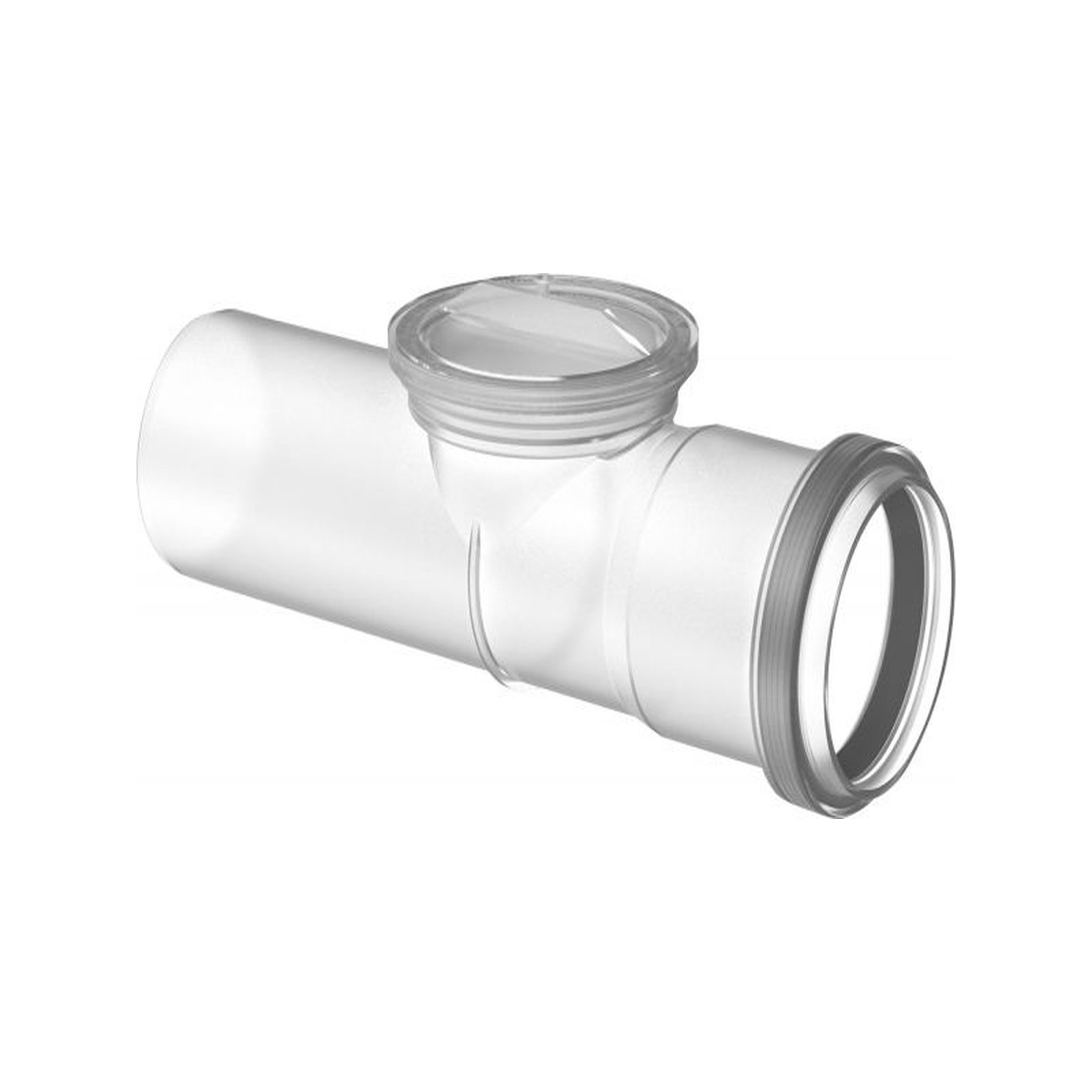 Buderus Abgasrohr Prüföffnung 80 mm 250 mm Polypropylen max 120 Grad 7738112669