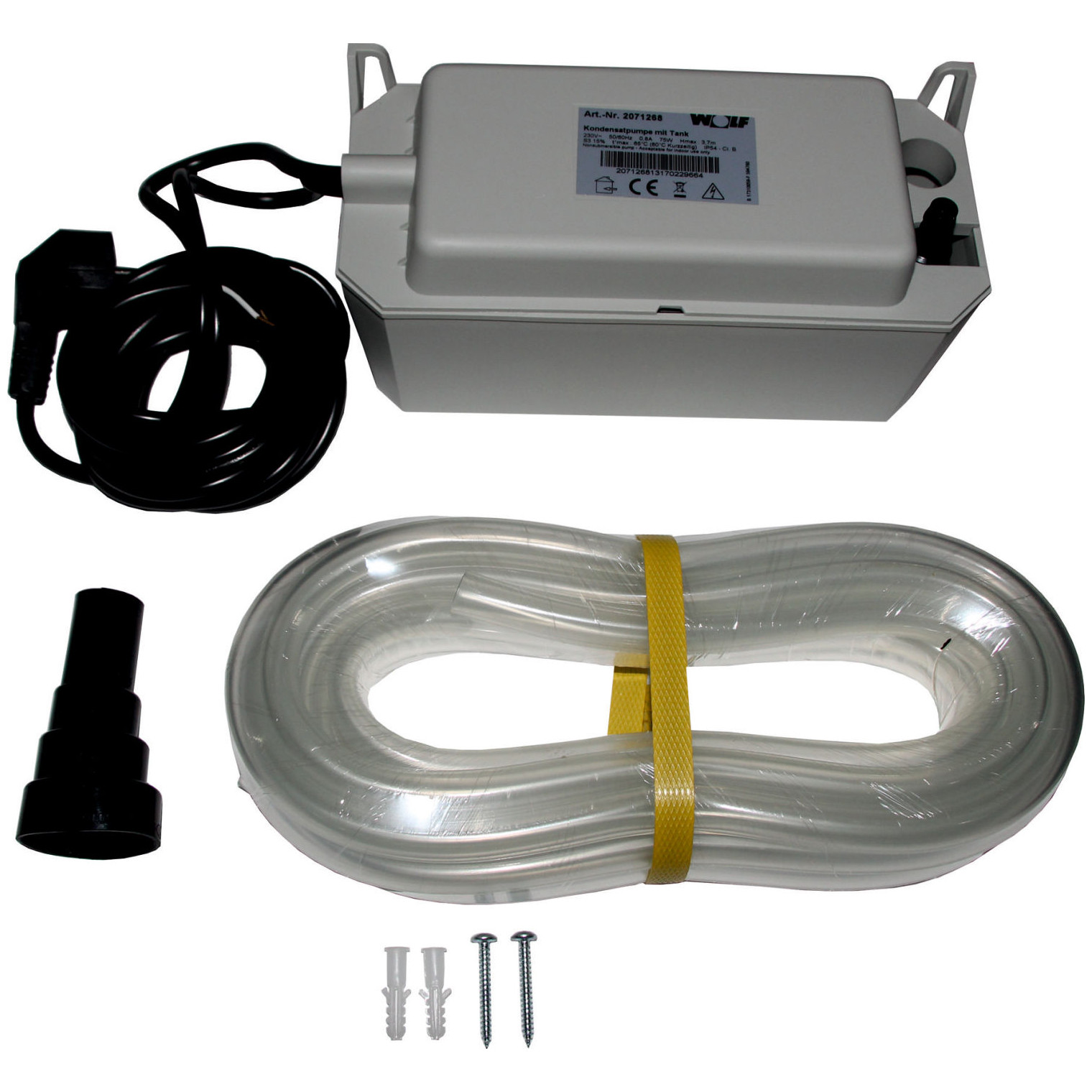 WOLF Kondensatpumpe steckerfertig potentialfreier Alarmausgang TLHK-EC TLHK CWL-2 CWL-F/T-Excellent COB TOB TGB-2 2071268