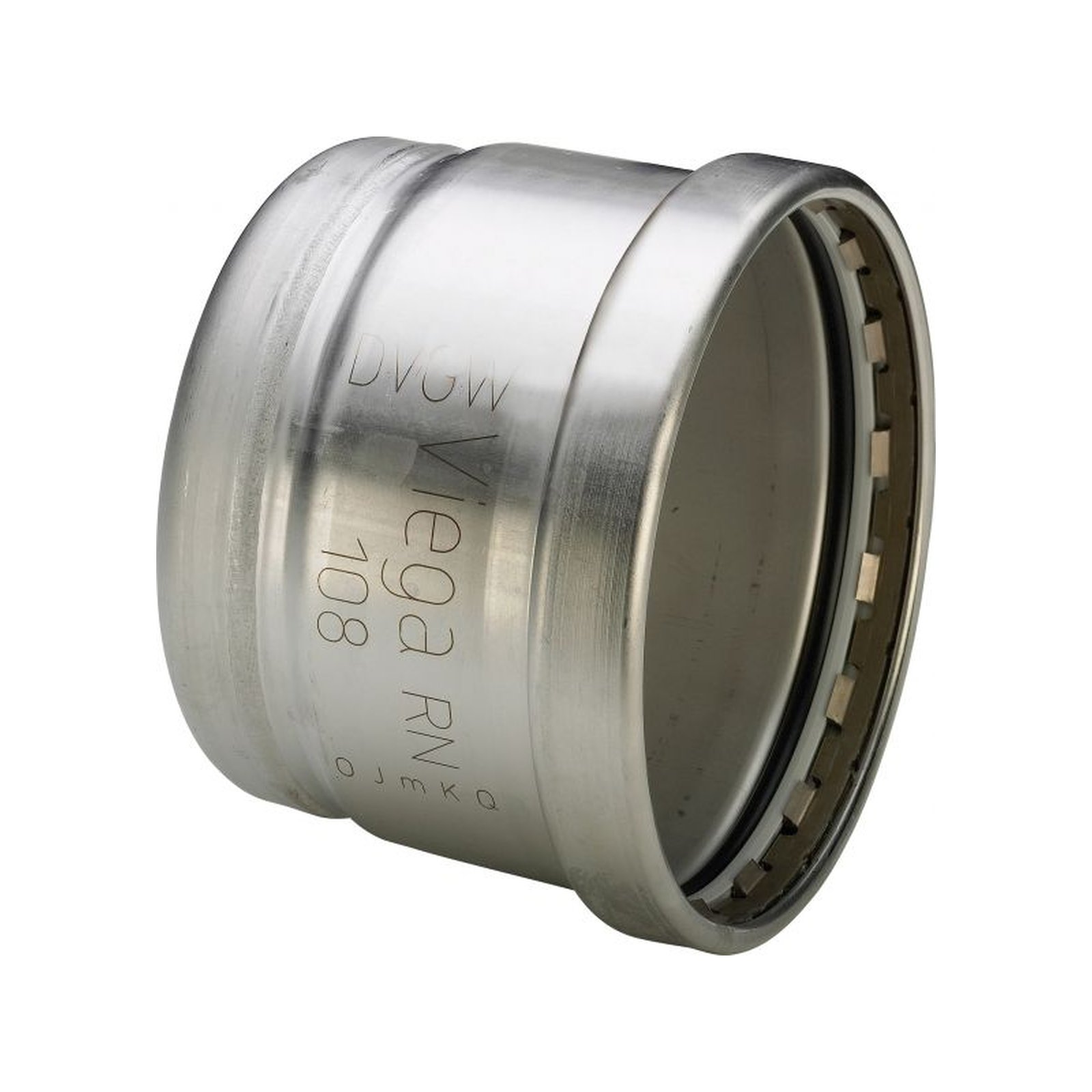 Viega Verschlusskappe Sanpress Inox XL 2356.1 76.1 mm Edelstahl Pressanschluss SC-Contur 557881