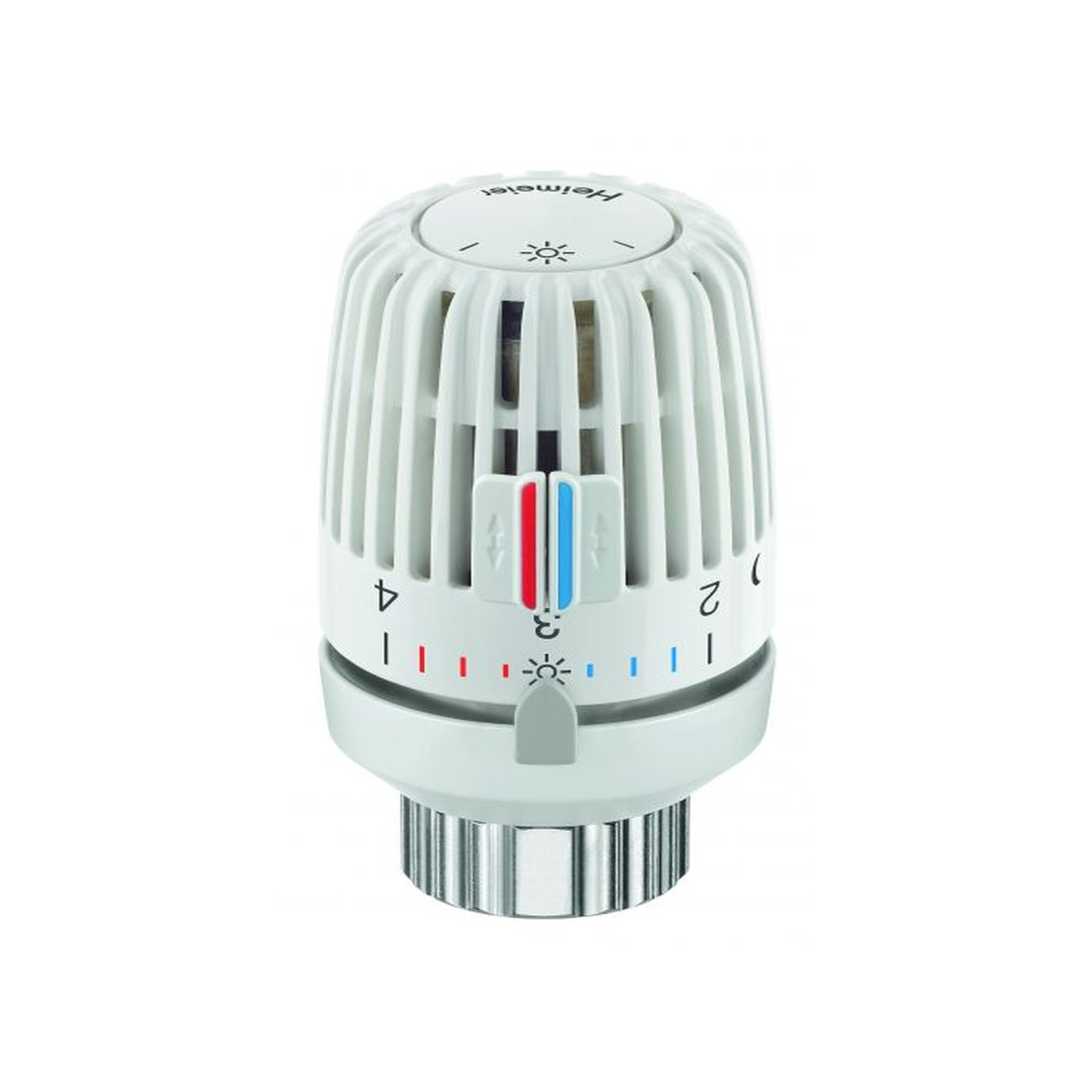 HEIMEIER Thermostatkopf VK 9710-24.500 Klemmanschluss Flüssigkeitsfühler Frostschutz 6-28°C Weiß