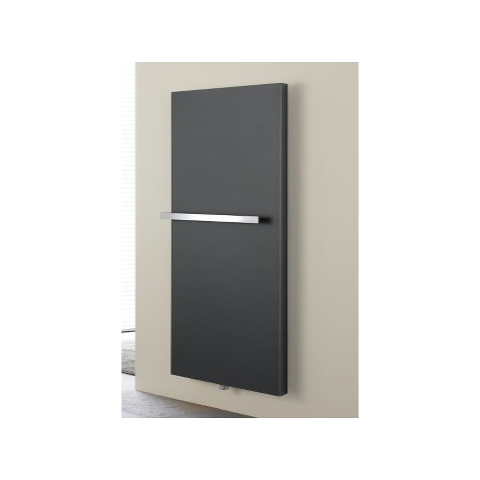 Bemm Planheizwand Purline PVP180062SW3MB 180x62.5 cm weiss Mittelanschluss pulverbeschichtet