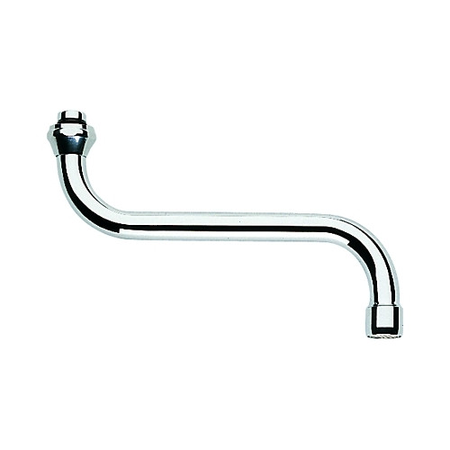 Grohe S-Auslauf 13005 150 mm Küchen-Wandbatterien 1/2 Zoll Chrom Long-Life Shine 13005000