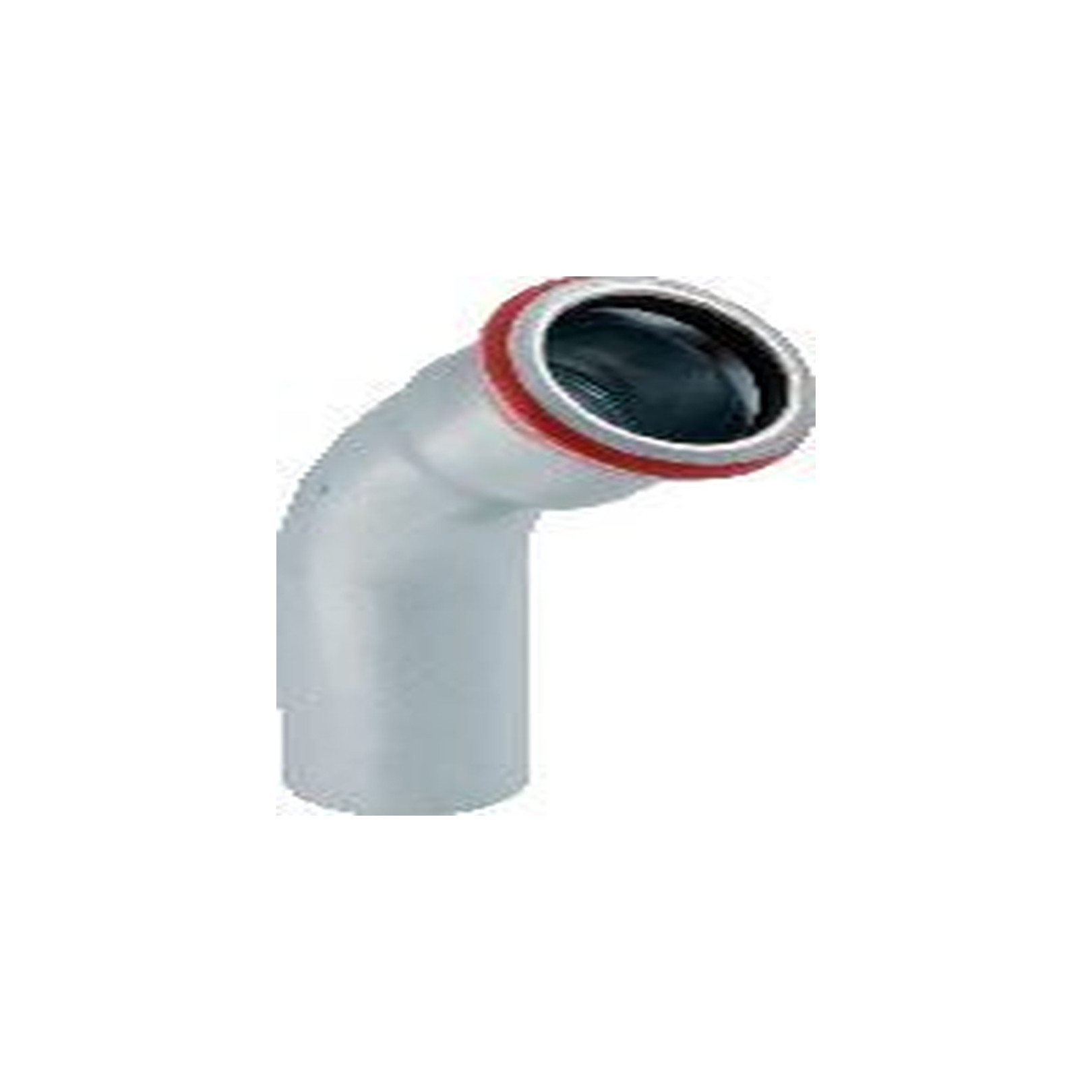 Geberit Mapress C-Stahl Bogen 45Gr Einschubende d42 verzinkt 23707
