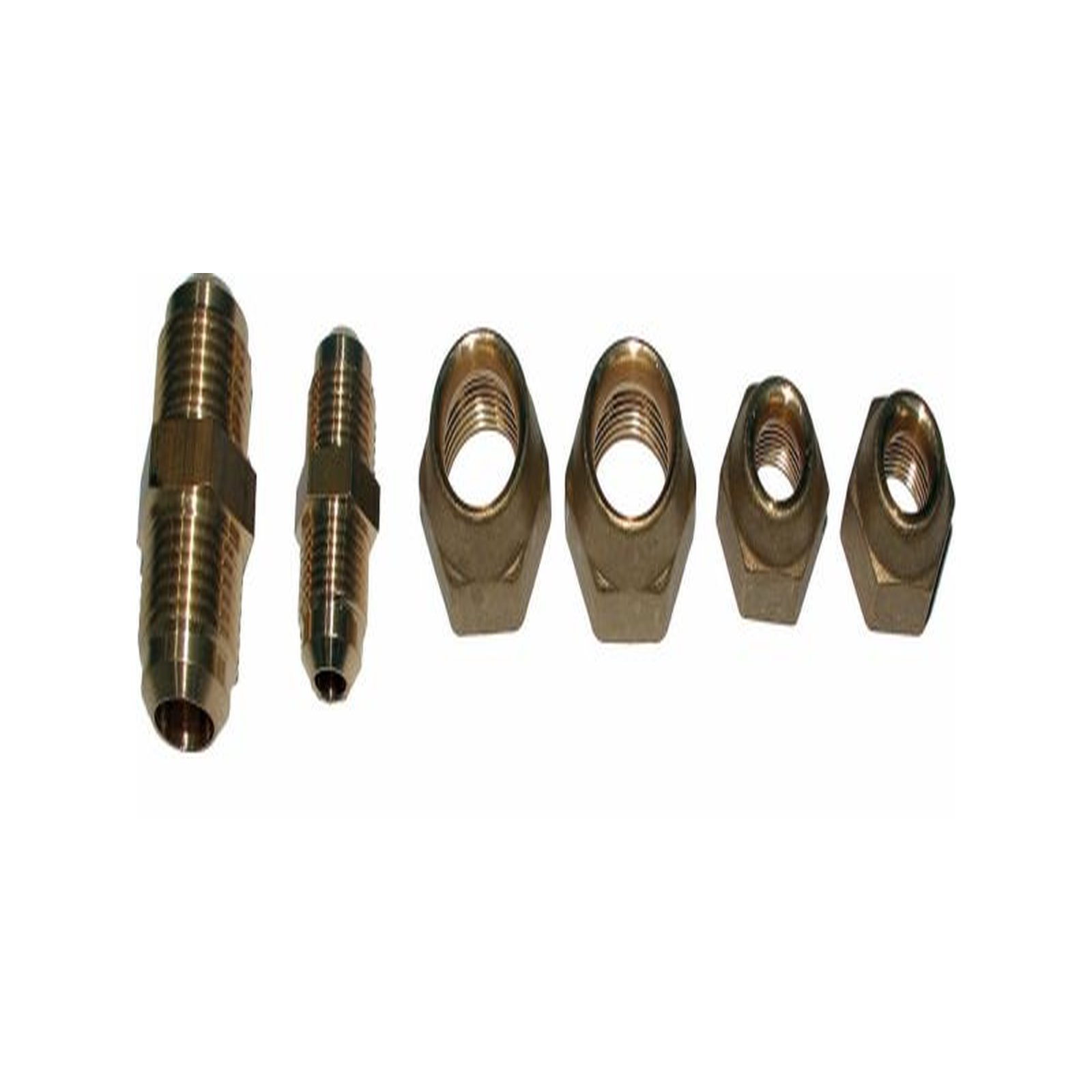 Wolf Verbindungs-Set Kälteleitungen 10mm 16mm Doppelnippel Überwurfmuttern 2484705