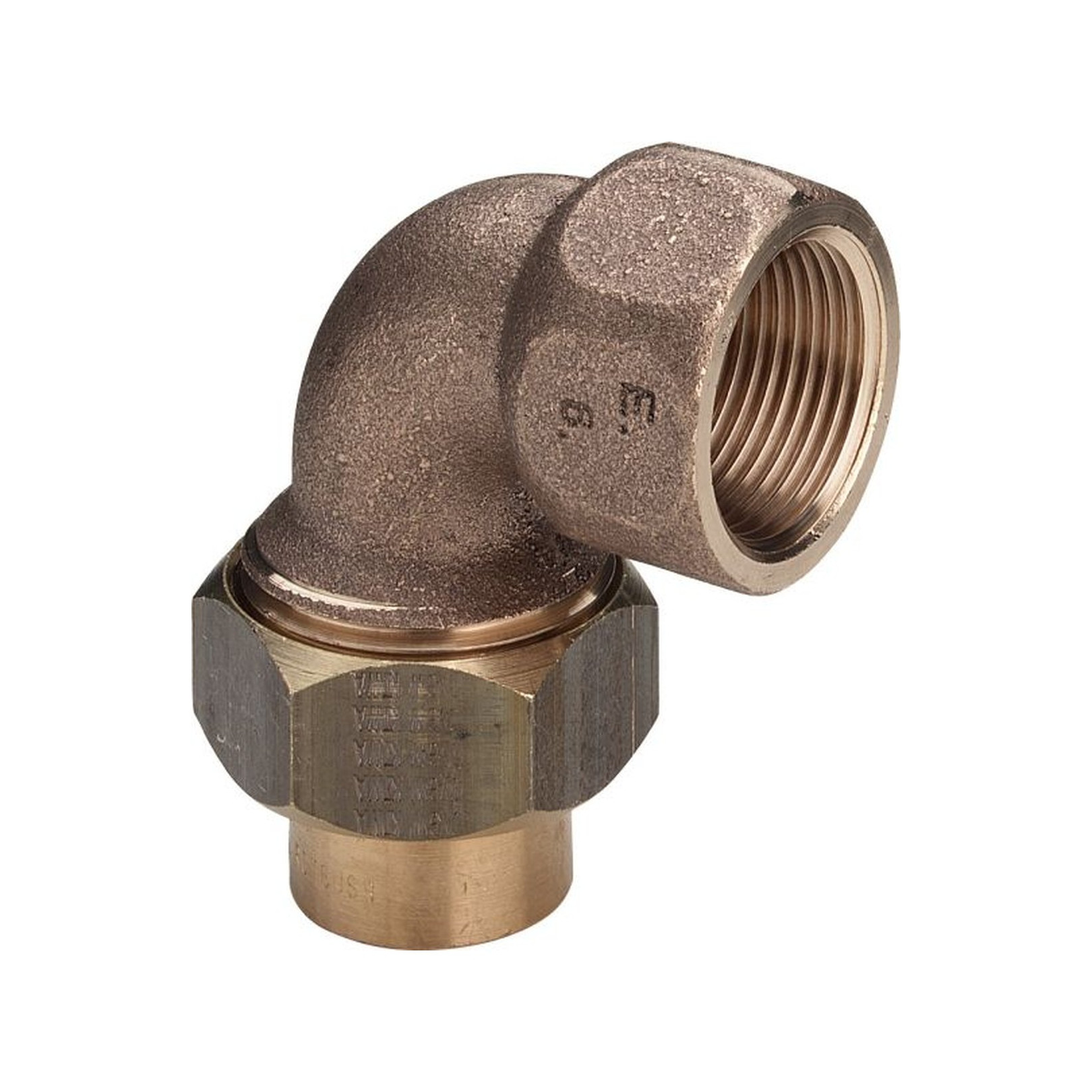 Viega Winkelverschraubung Rotguss 15 mm x Rp 1/2 90Grad konisch dichtend 114787