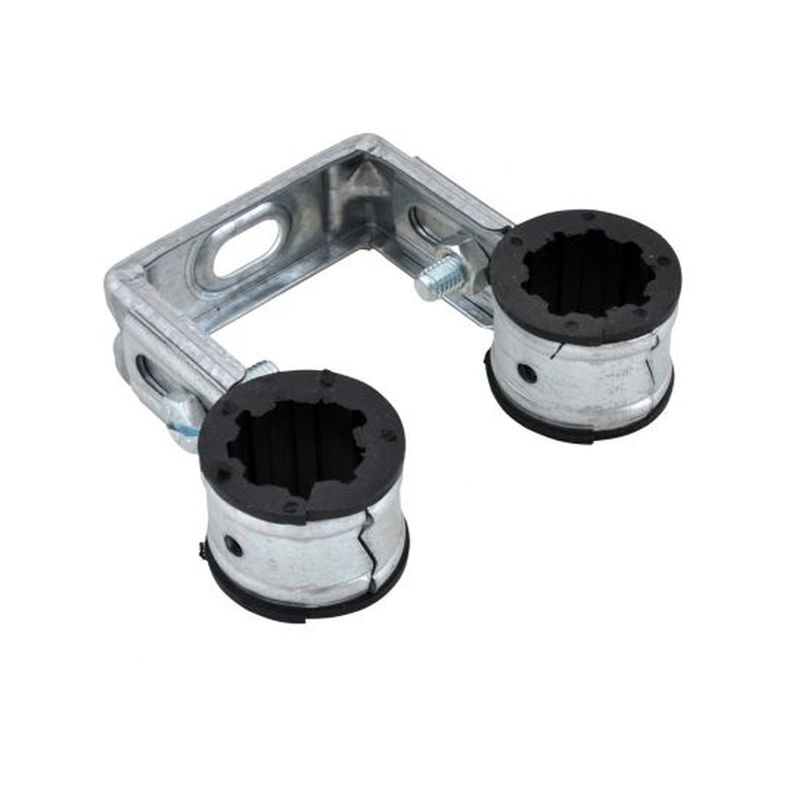 WALRAVEN Rohrschelle Duplo sv 15 mm DIN 4109 EPDM schwarz