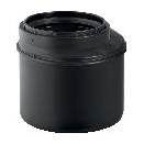Geberit Silent PP Reduktion DN 100/70 exzentrisch kurz PP-MD schalloptimiert 390576141