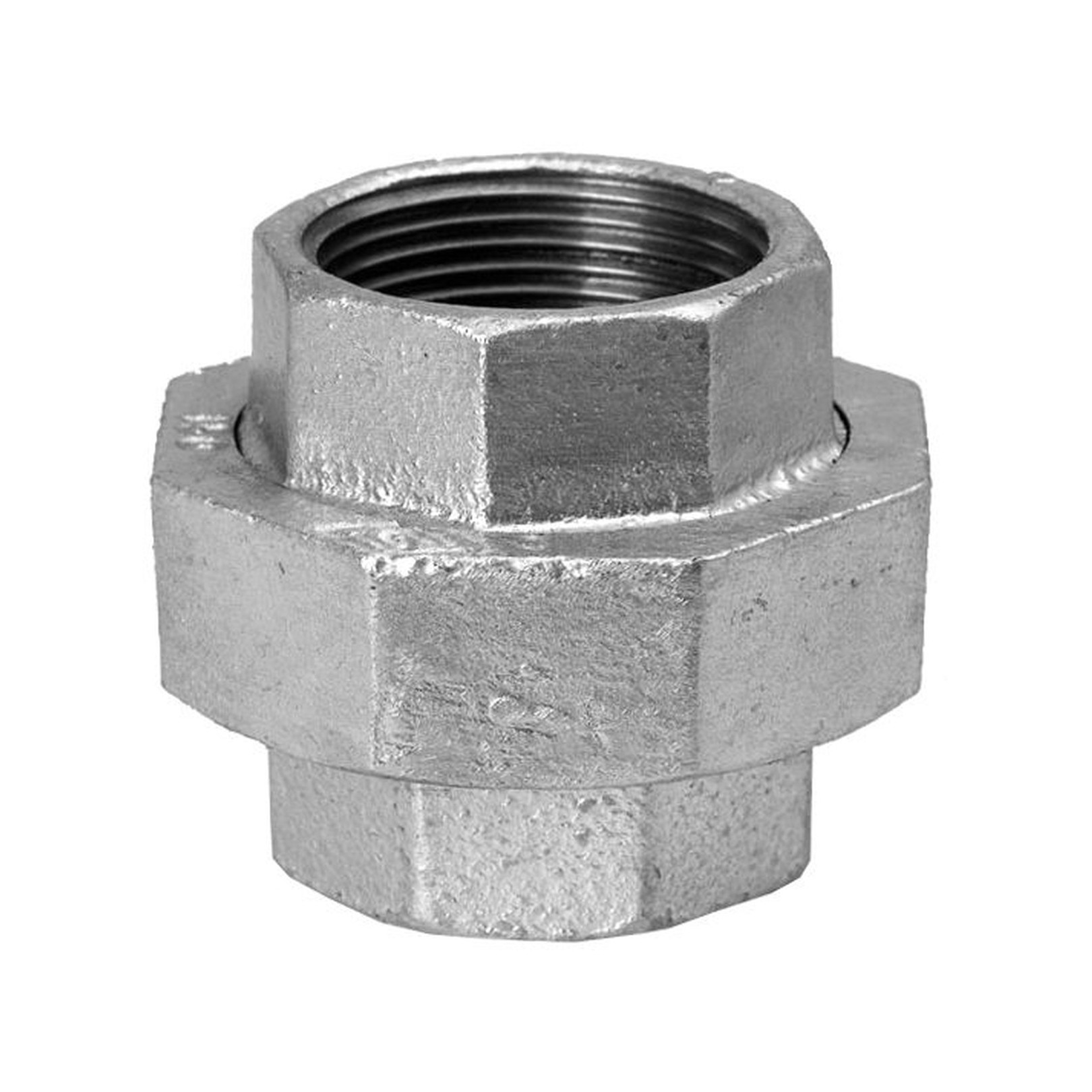 Schmidt Hermann Temperguss-Verschraubung Nr.340 21-2-Zoll Kegeldichtung 2-IG verzinkt 13340065