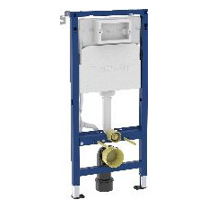 Geberit Vorwandelement DuofixBasic WC Delta UP-Spülkasten 12cm 112cm Stahl 458103002