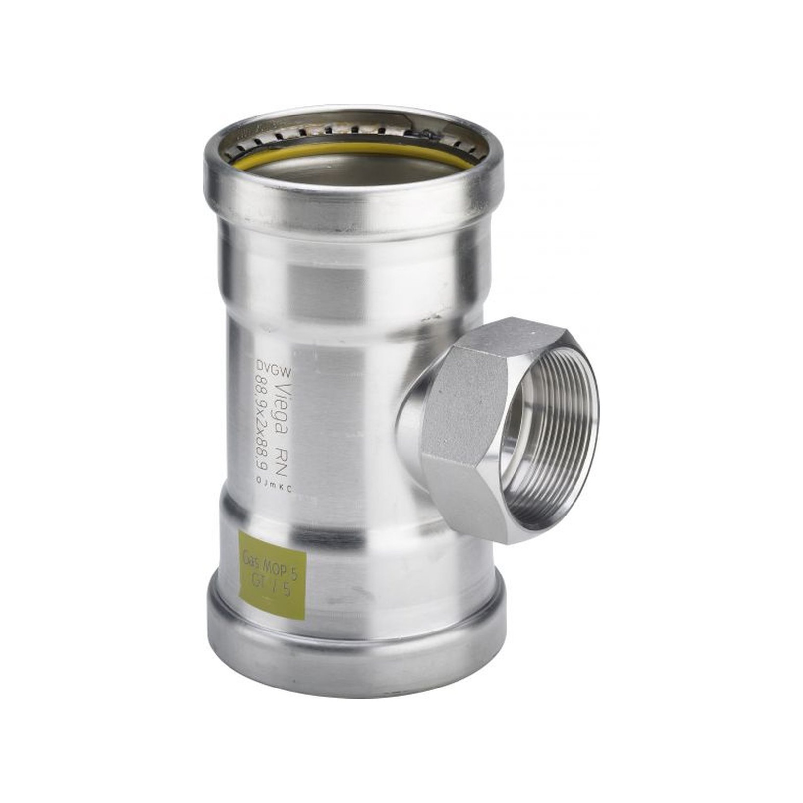 Viega Sanpress Inox G XL T-Stueck 0217.2XL Edelstahl IG 88,9x3-4x88,9mm 578473