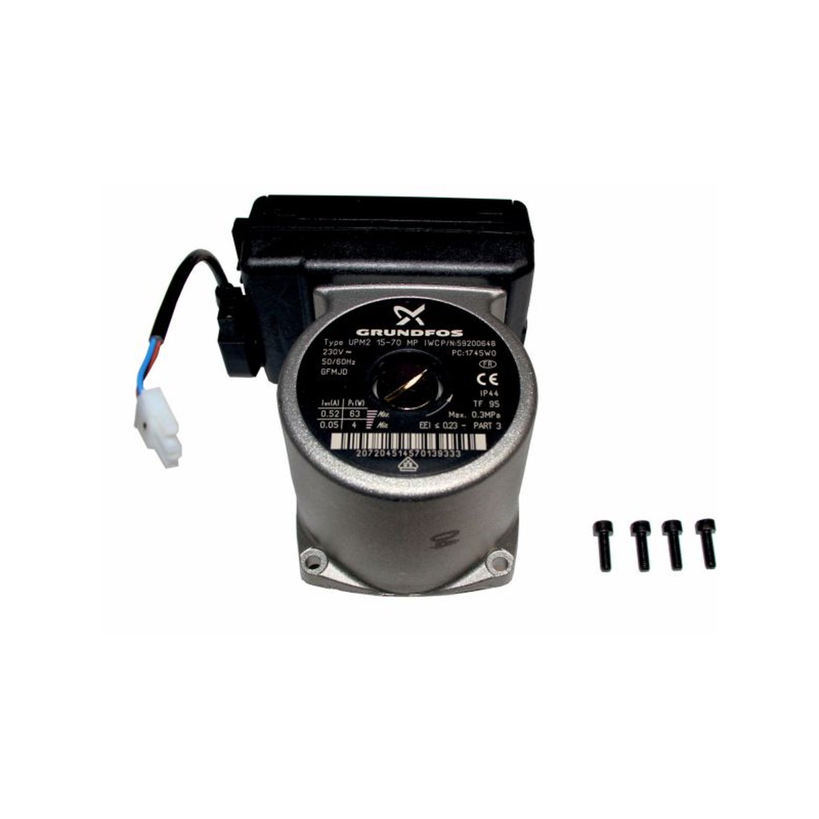 WOLF Heizkreispumpenkopf 7m HE-Pumpe CGG-2 CGG-2K Ersatzteil ab 01 2011 Hersteller-Artikelnummer 207204599