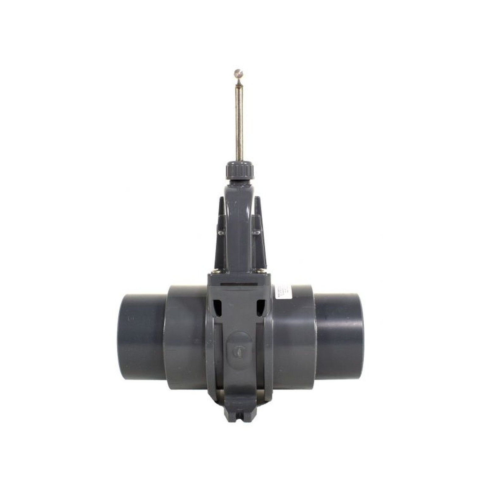 Jung Pumpen Zulaufschieber PVC DN100 2 Rohrstutzen Edelstahl Verschlussstange PN2.5 JP28297