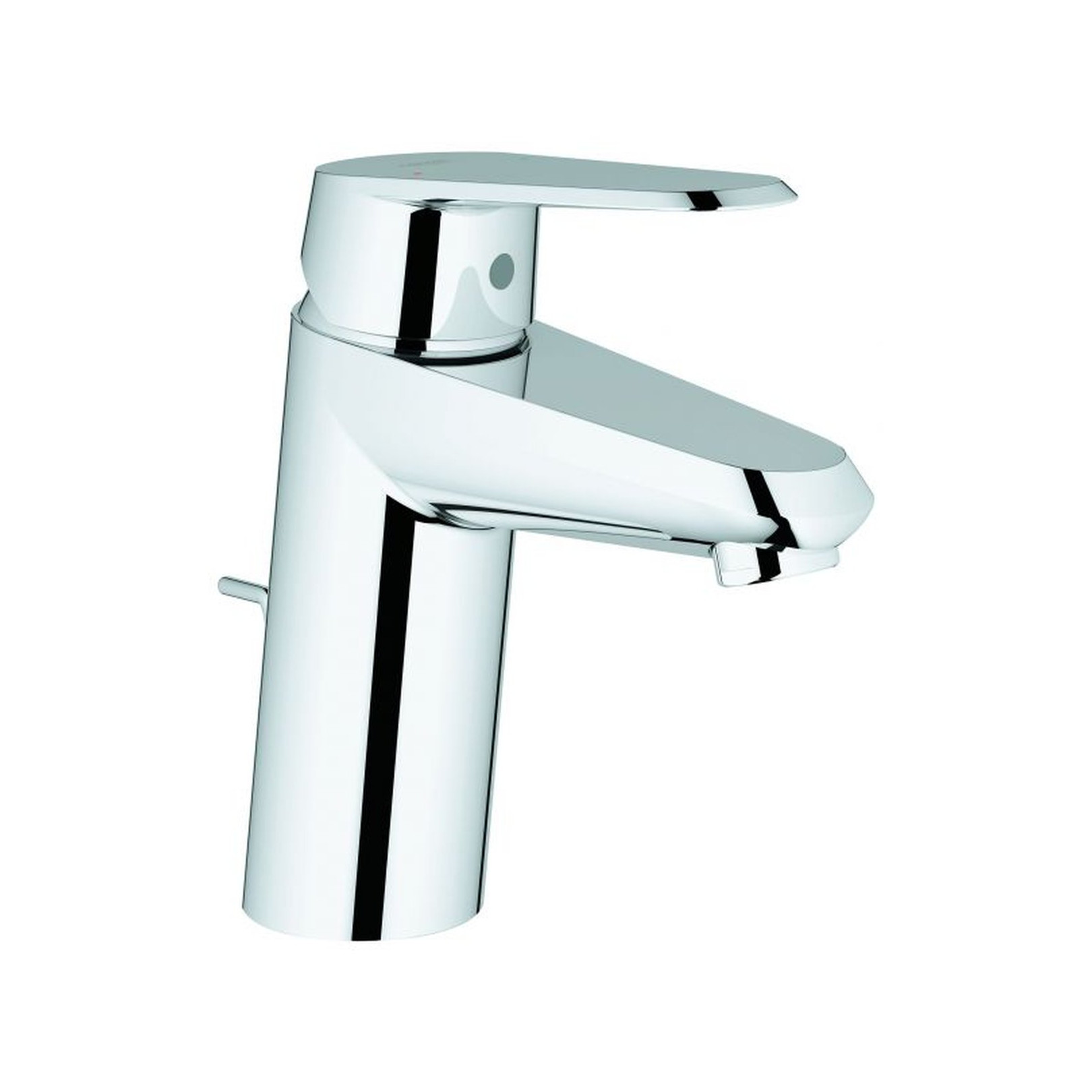 Grohe Waschtischarmatur Eurodisc C 3 EcoJoy Einhebelmischer Zugstangen-Ablaufgarnitur chrom SilkMove 35 mm 5,7 l/min 3319020E