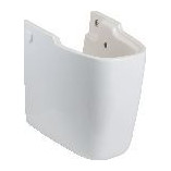 Geberit Halbsäule Renova Plan weiß Sanitärkeramik Kerafix Befestigung 292110000