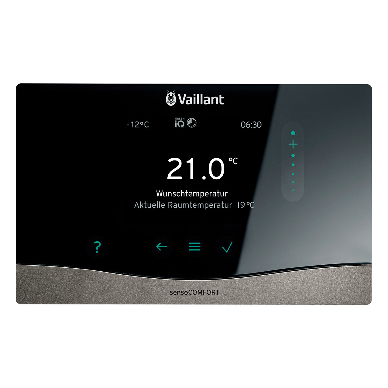 Vaillant witterungsgeführte Regelung sensoCOMFORT VRC 720/3 eBUS TFT-Display 0010045478