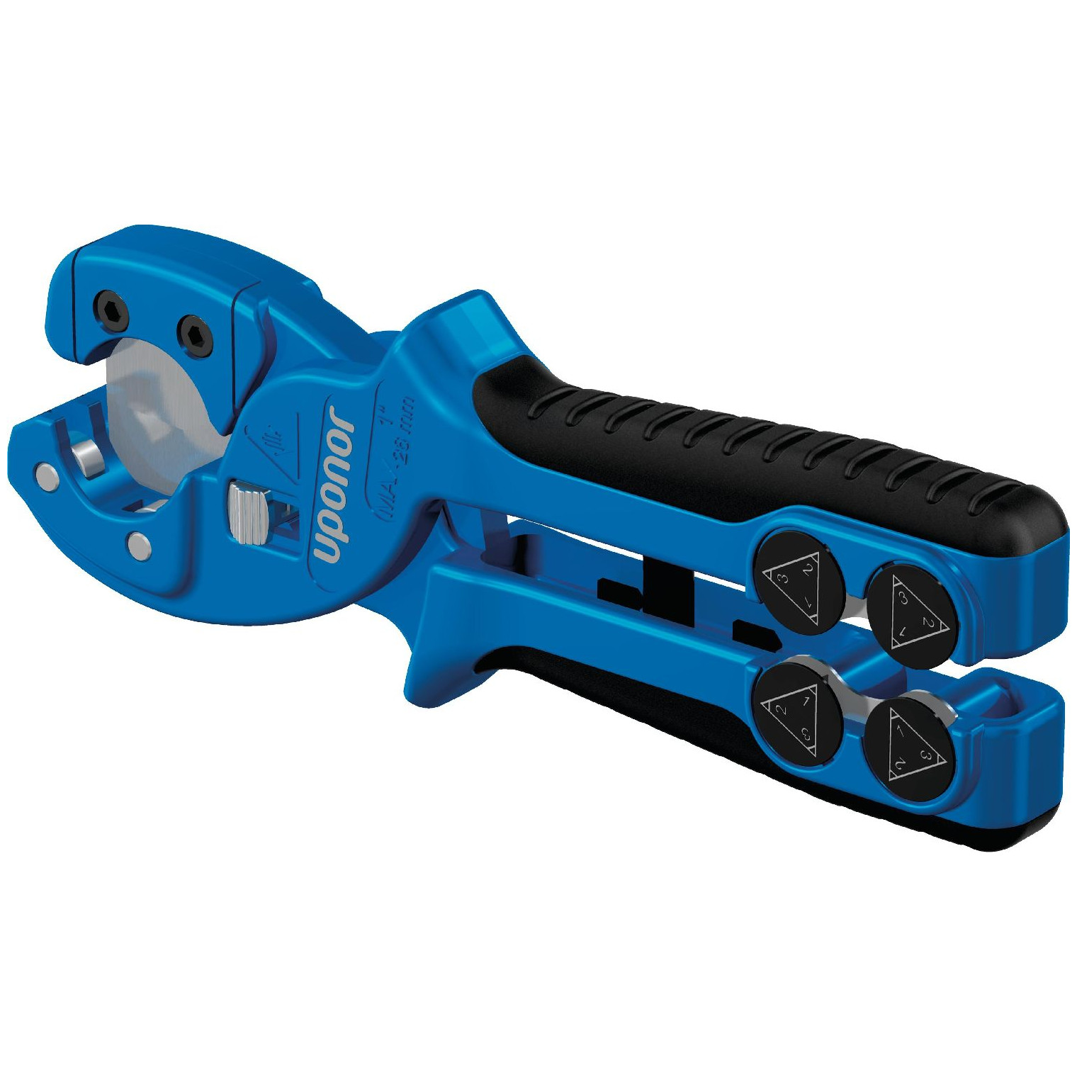 Uponor Multi Rohrschere 12-25 mm Dreiecksklinge Wellrohrschneider Schutzrohrschneidevorrichtung 1089674
