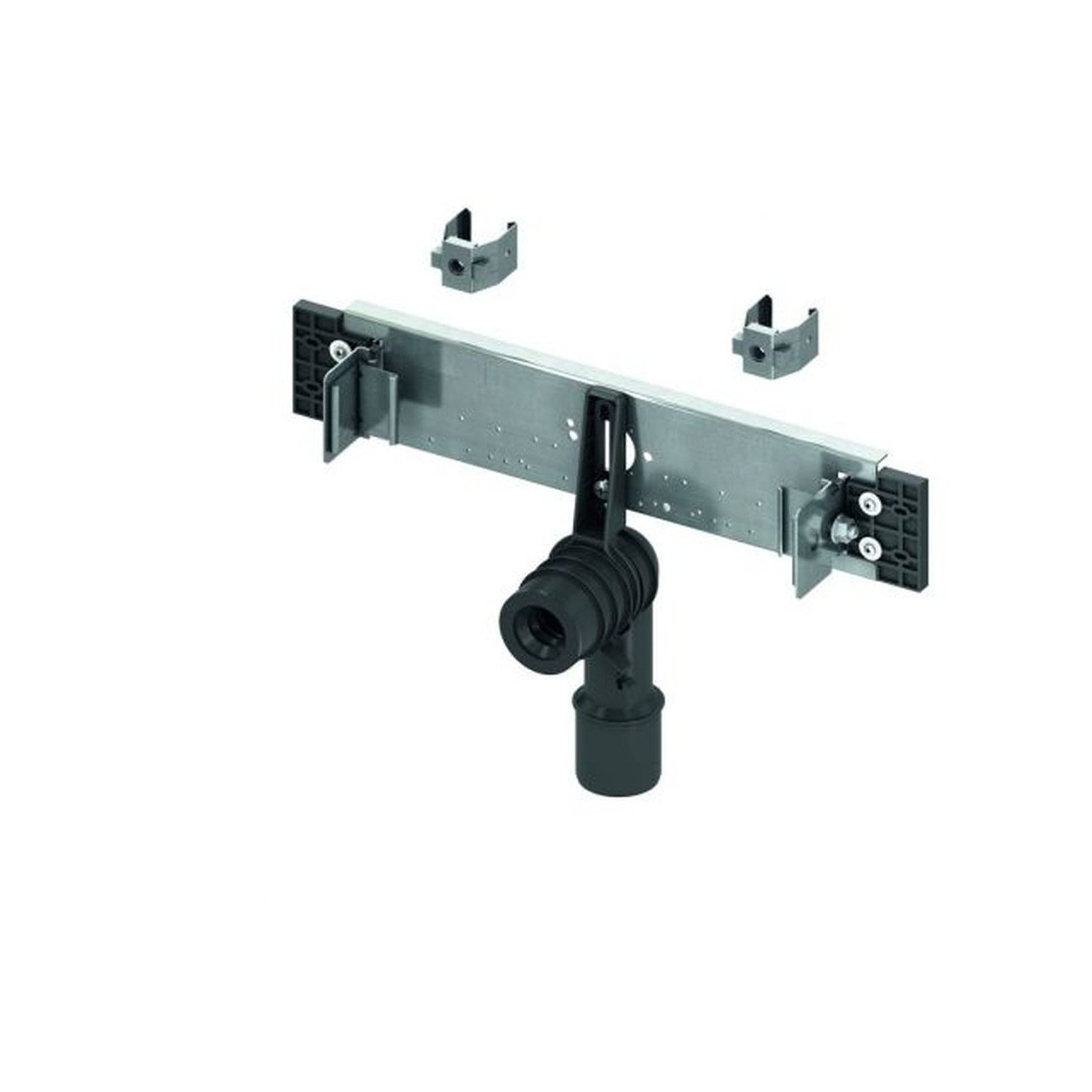 TECE Waschtisch Anschlusseinheit TECEprofil 9020033 schallentkoppelt verzinkt Ablaufbogen DN 50/40 ohne Wandscheiben