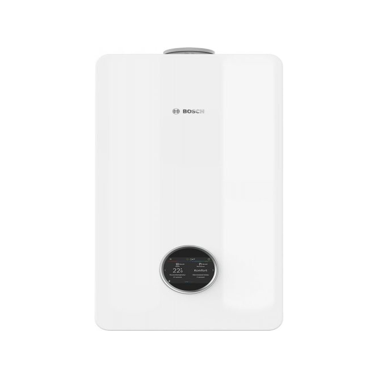 Bosch Gas-Brennwerttherme GC5800iW 14 P 23 14 kW Touch-Bedienfeld Aluminium-Silizium-Wärmeblock 7736902114 Bosch Gas-Brennwertgerät GC5800iW 24 P 23 24 kW Touchdisplay Aluminium-Silizium EMS 7736902115