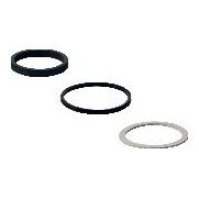 Geberit Dichtungsset 1 1/2 Zoll EPDM Quetschdichtung Schleifring Flachdichtung FA-AM 298672001
