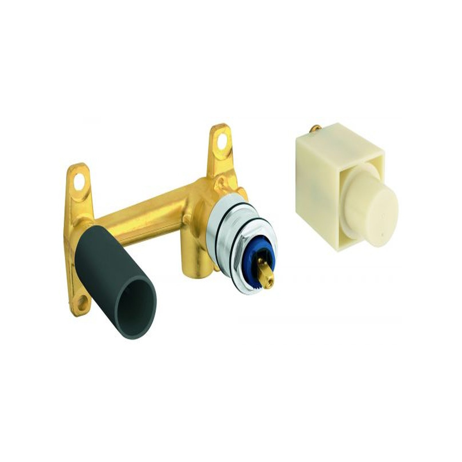 Grohe Einhand-UP-Universal-Einbaukörper 2-Loch-WT-Wandbatterien 35 mm SilkMove DR-Messing 23200000