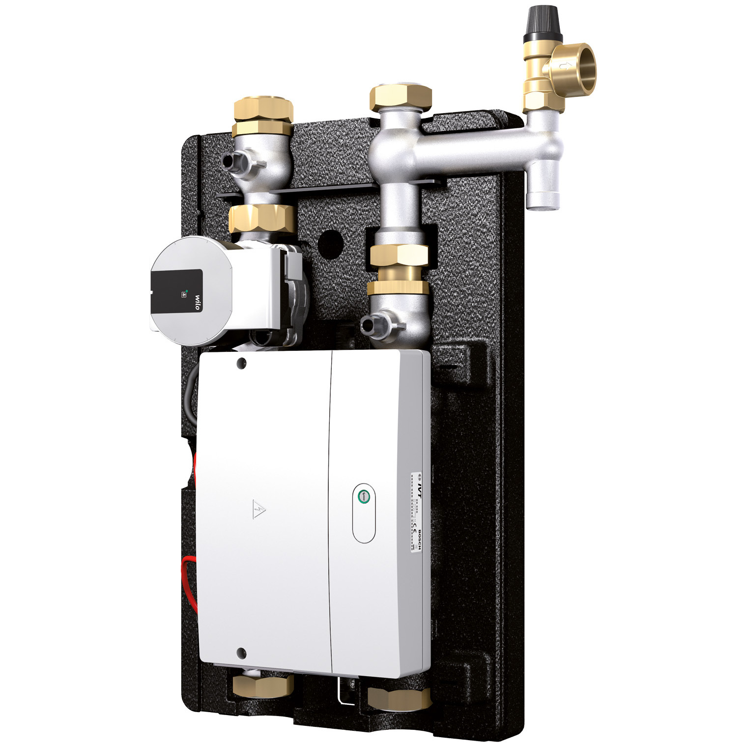 Bosch Hybrid Station HW-SetHYC25-1 hydraulische Weiche Luft Wasser Wärmepumpe 8732965537