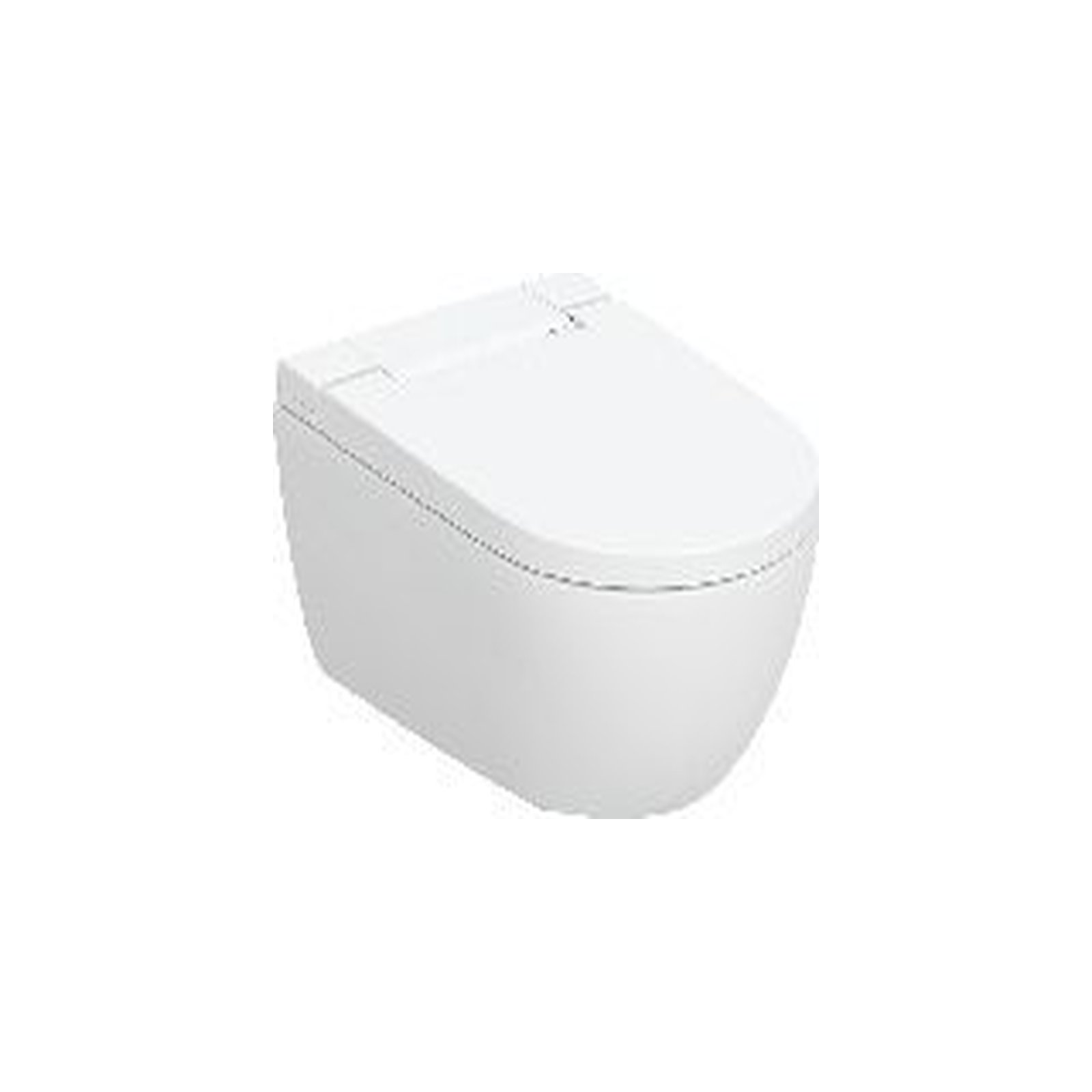 Geberit Dusch-WC AquaClean Alba KeraTect weiß spülrandlos TurboFlush Softclose App-Steuerung 146350011
