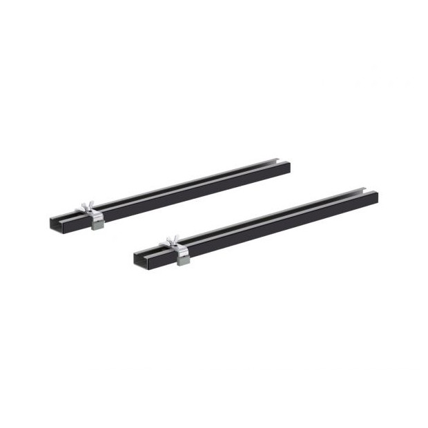 MEPA Wannenleisten 190030 2 schallgedaemmte Schienen Klemmbuegel 550mm Befestigung Duschwannen