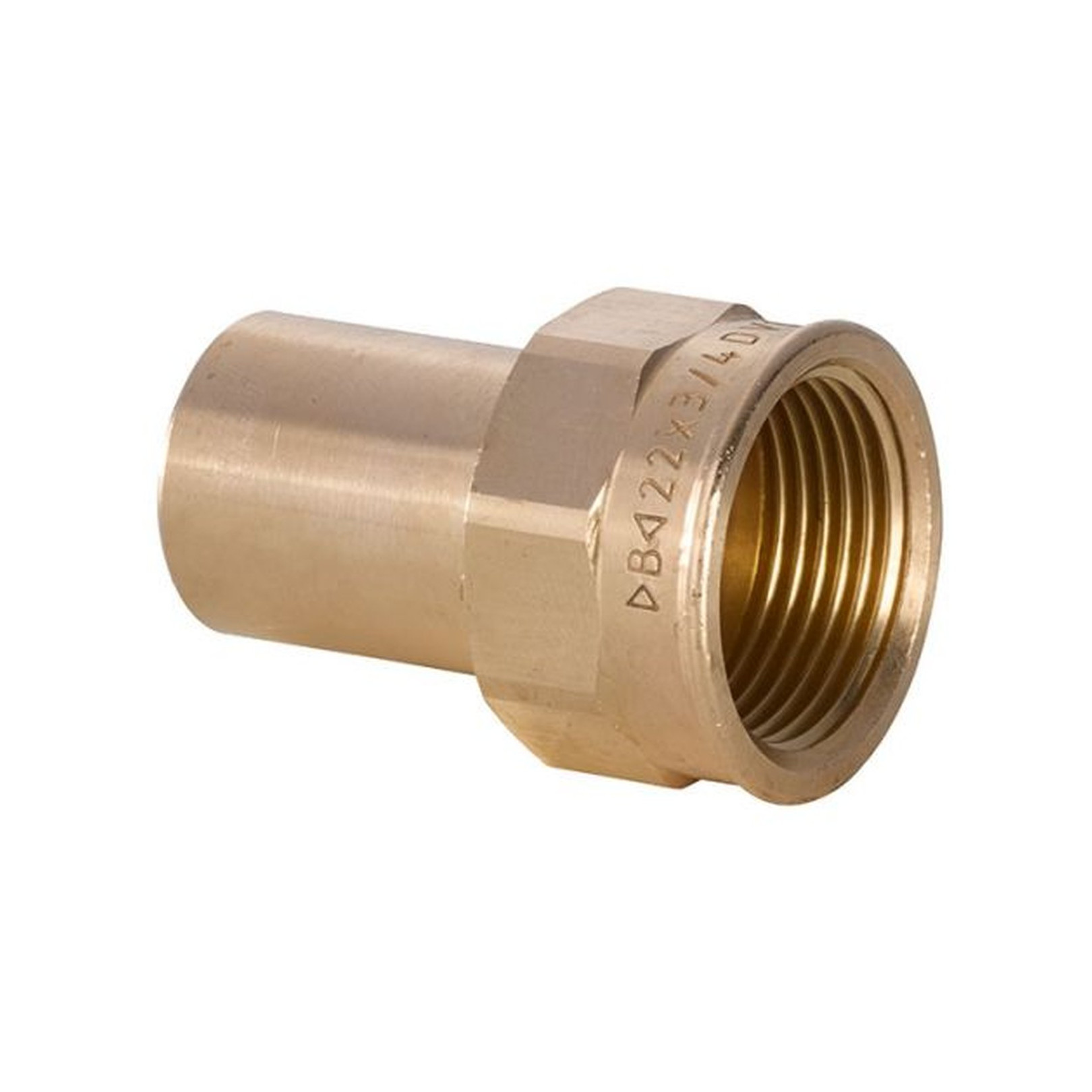 IBP B Press P4281G Uebergangsmuffennippel Rotguss 15 Rp 1-2 IG DVGW P4281G01504000