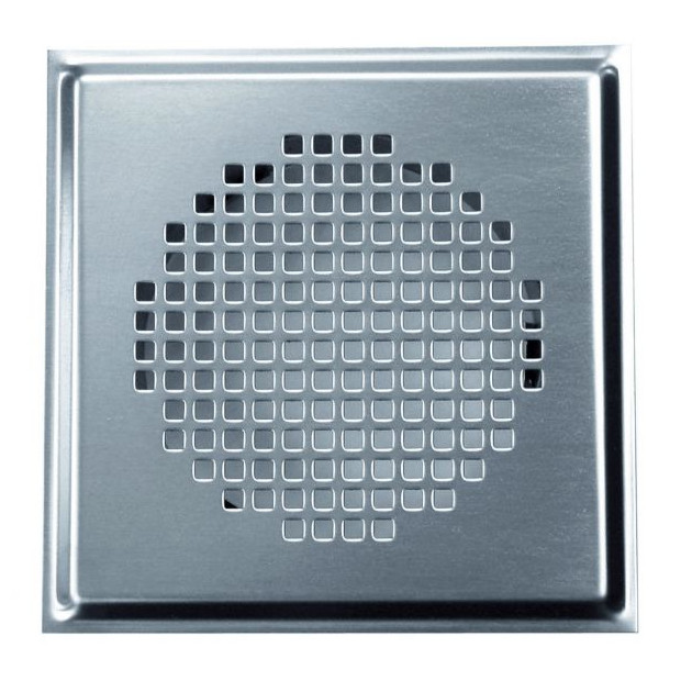 Zehnder Designgitter ComfoGrid Torino DN125 160x160mm Edelstahl Filter 990322088