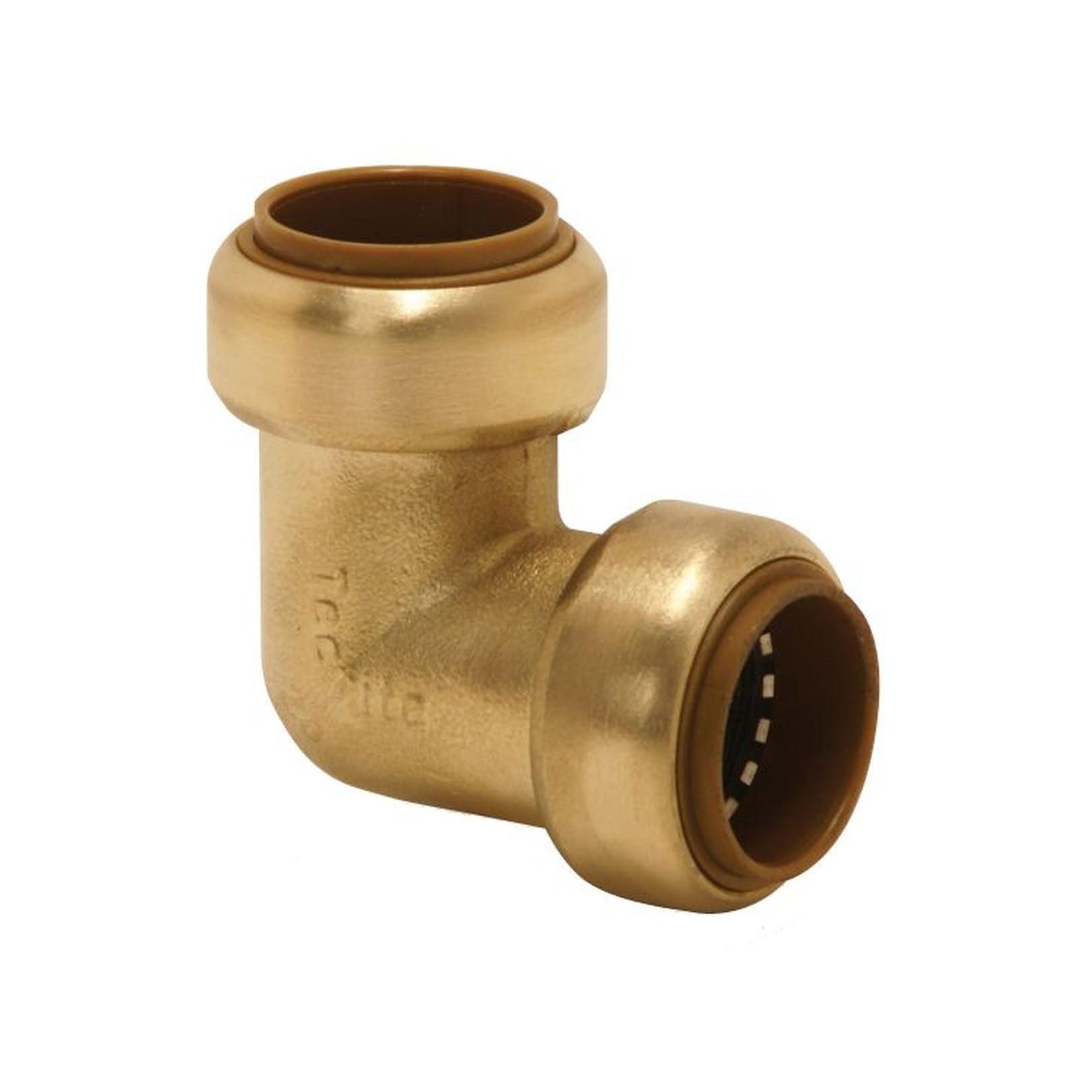 VSH Seppelfrickeke Steckfitting Winkel 90 Grad Tectite Classic T090 28x28 mm Messing DVGW 5 Stück 4750086