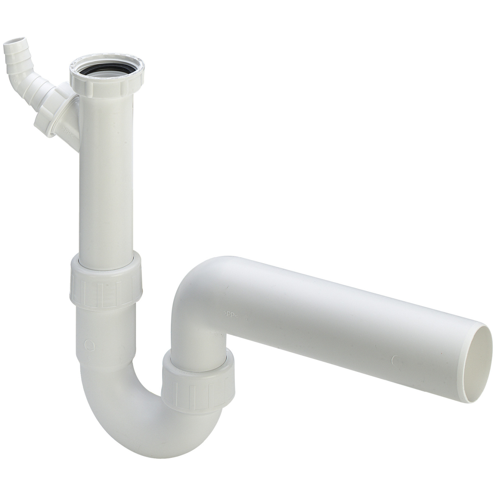 Viega Röhrengeruchverschluss 7985.10 11/2x50mm Kunststoff waagerecht Abwasserschlauchanschluss 102838