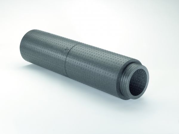 Zehnder Lüftungsrohr ComfoPipe Plus DN160 L1000 D246 EPP Dämmung 43mm schwarz 990328700