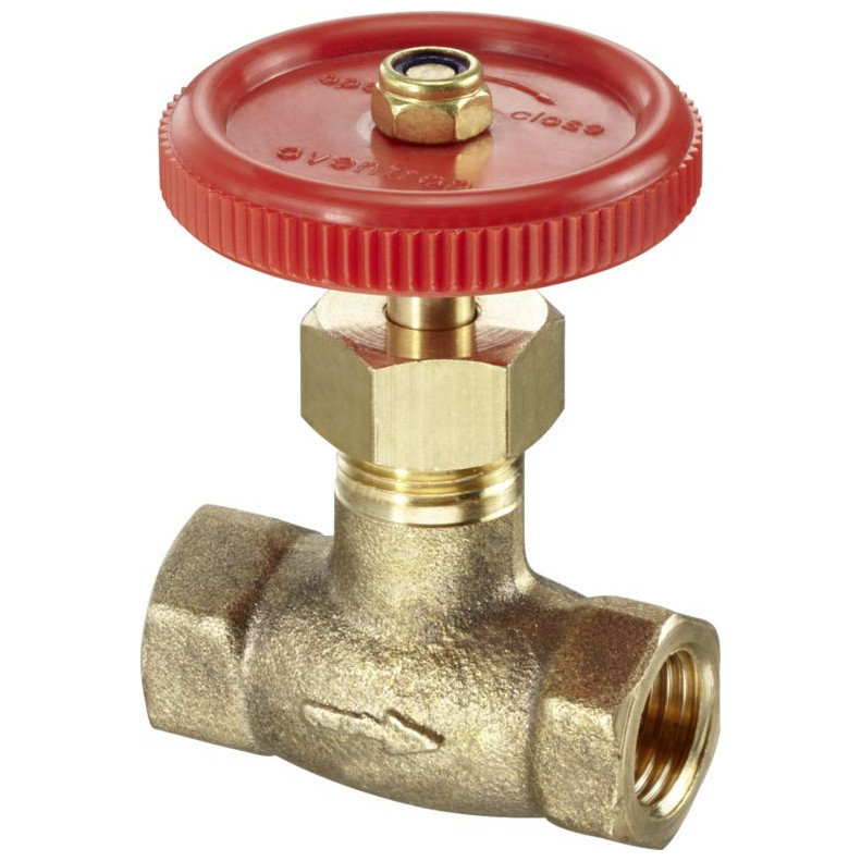 Oventrop Nadeldurchgangventil 1-4-IG Messing DN8 2091002