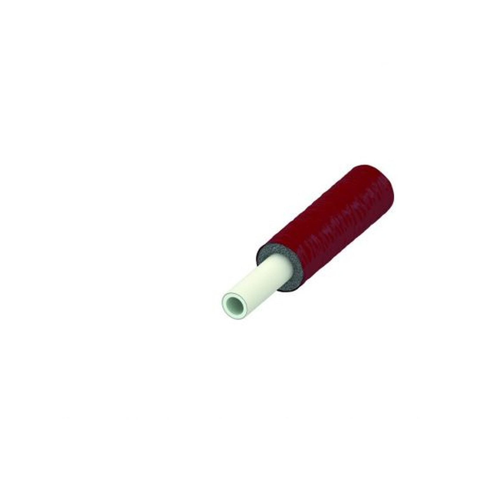 TECElogo Verbundrohr PE-RT-Al 20x2 vorgedämmt RS6 rot Rolle 75m 8702120