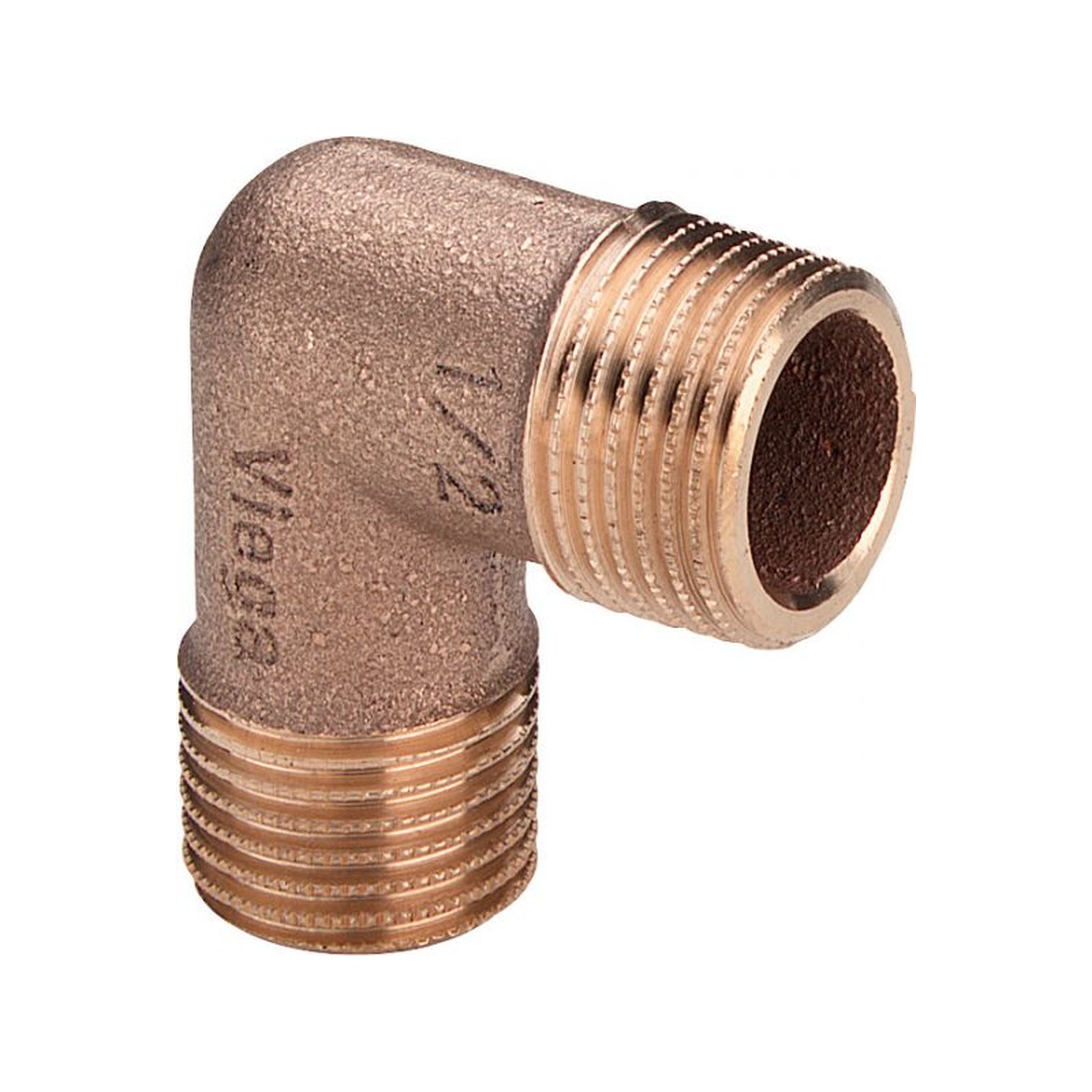 VIEGA Gewindefitting Rotguss Winkel 3091 90Grad DN20 3/4 Zoll AG DVGW 317980