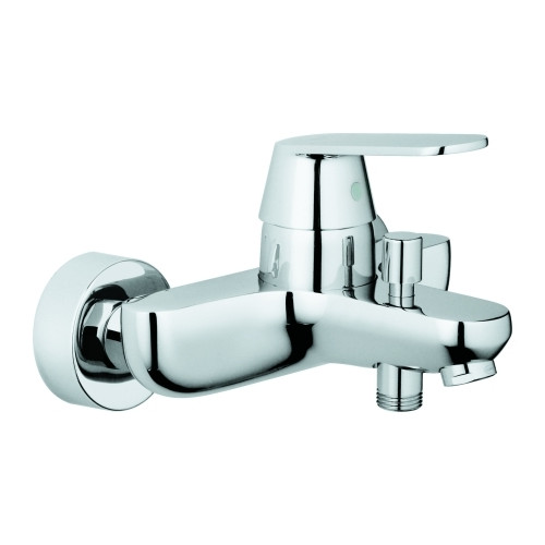 Grohe Einhand-Wannenbatterie Eurosmart Cosmopolitan 32831000 DN15 Wandmontage verchromt SilkMove Kartusche 2-Loch